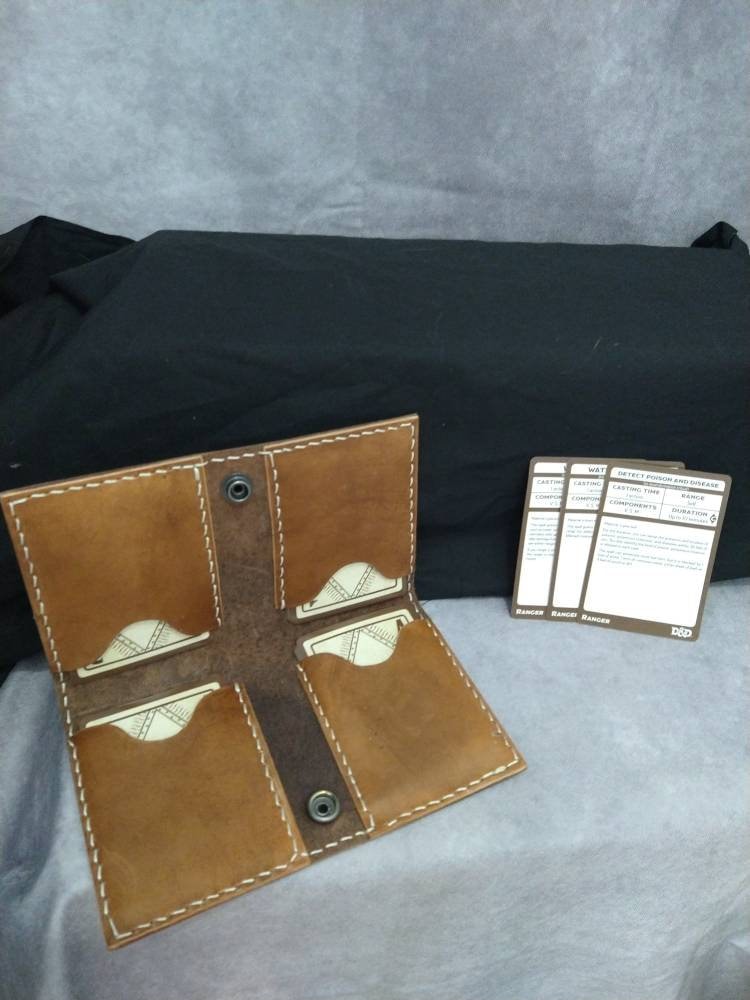 Spell & Item Leather Card Wallet
